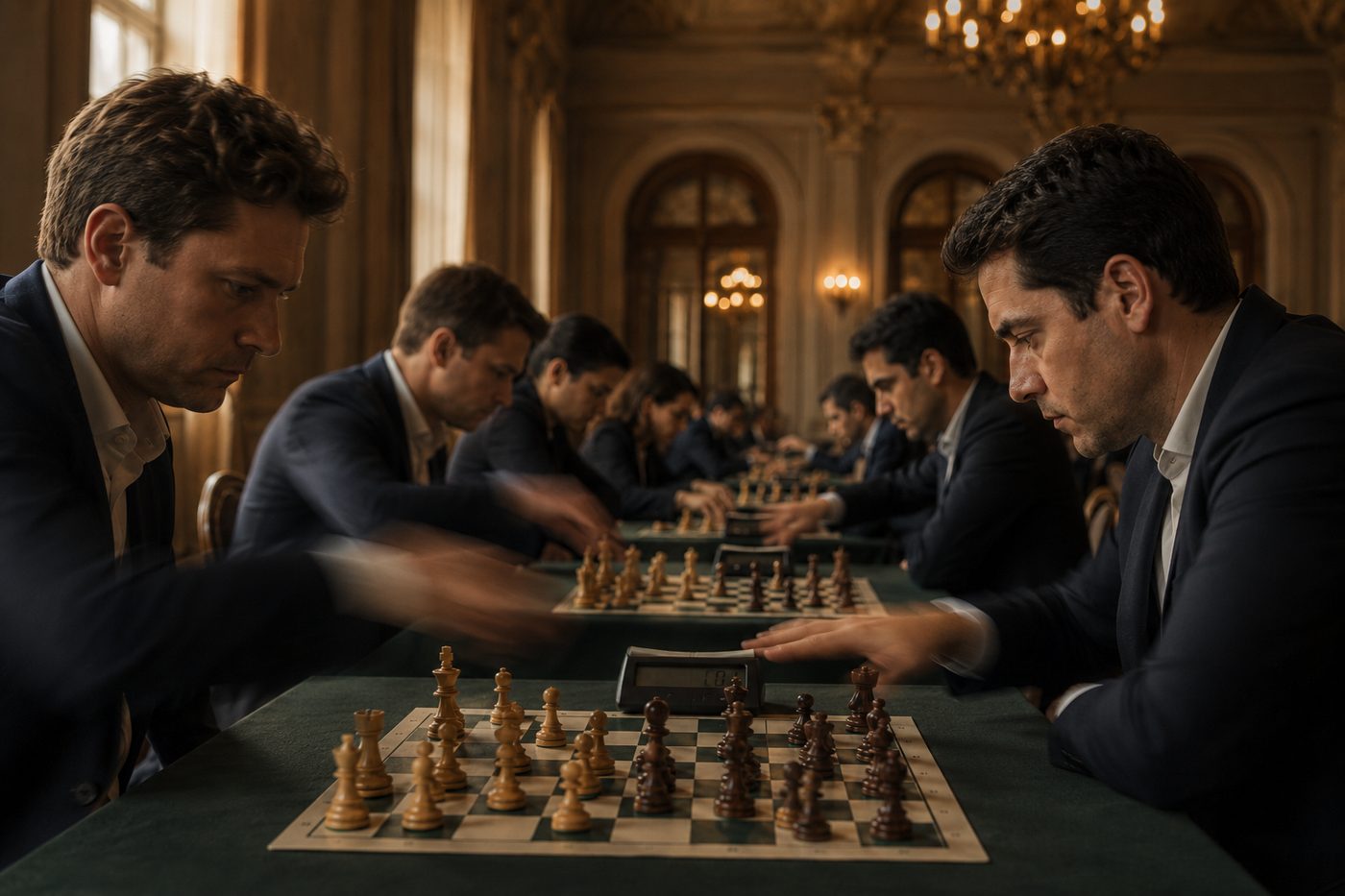 Torneio de blitz no Nutropi Lisboa Chess Open